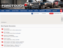 Tablet Screenshot of fordtough.ca